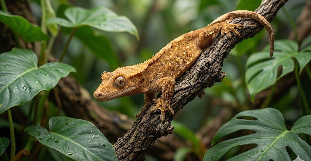 Gecko à crête (Correlophus ciliatus)