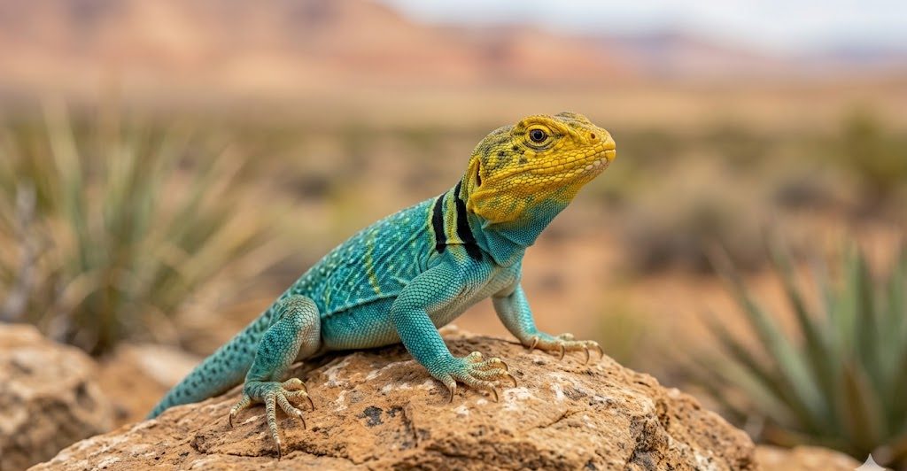 Lézard à collier (Crotaphytus collaris)